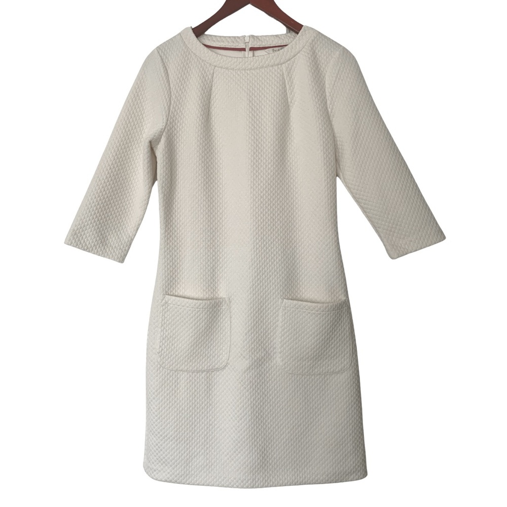 Boden White Shift Dress